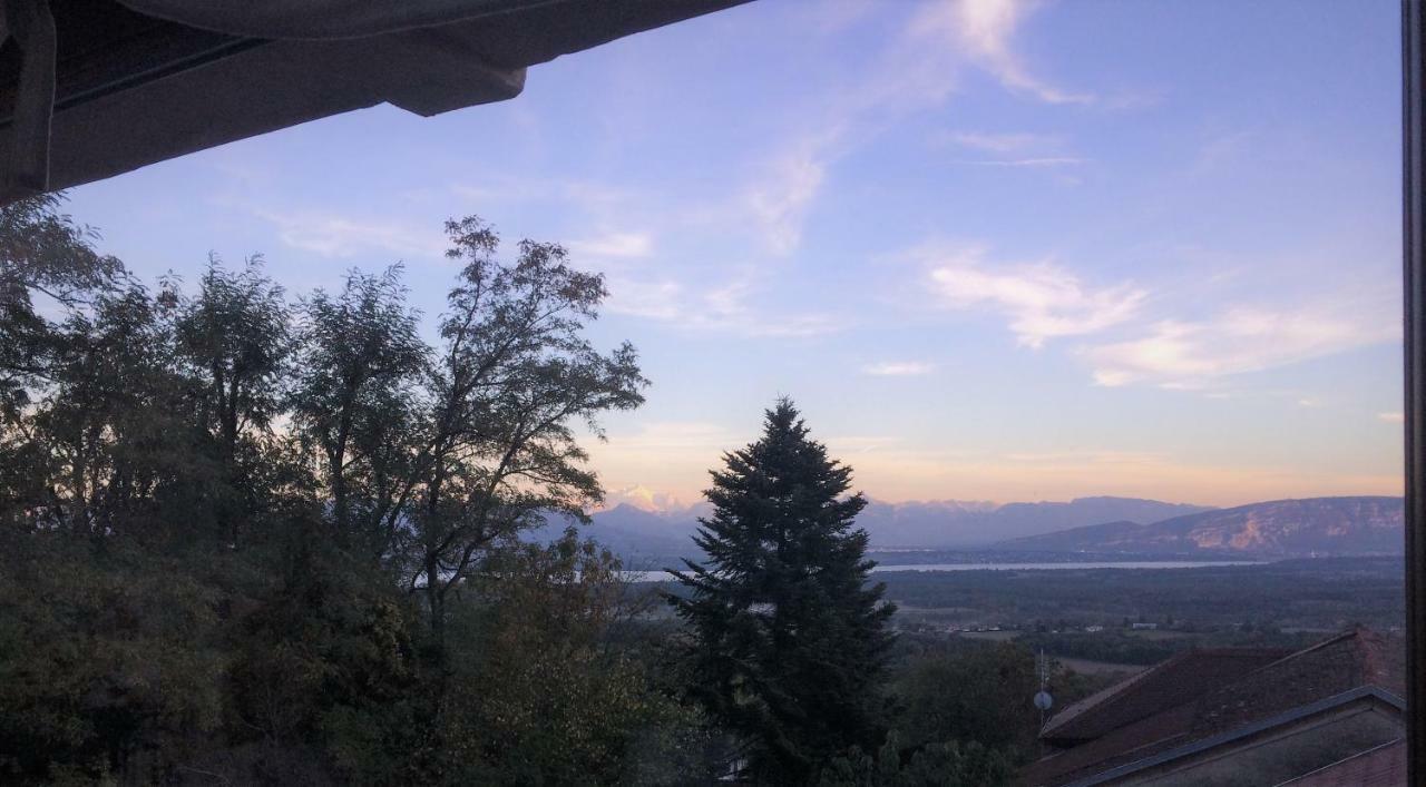 לינה וארוחת בוקר Grilly Les Lumieres De Geneve מראה חיצוני תמונה